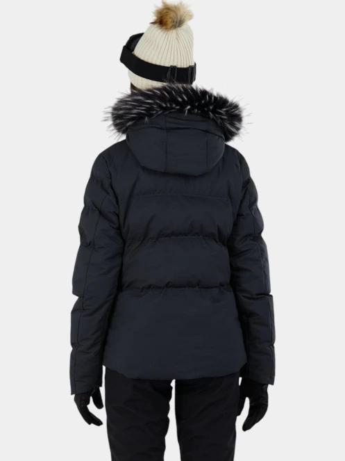 geaca de schi matlasata pt. femei Fundango Elyra Fur Padded Jacket negru 3