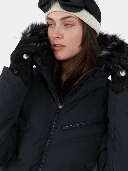 geaca de schi pt. femei Fundango Elyra Fur Padded Jacket negru 6