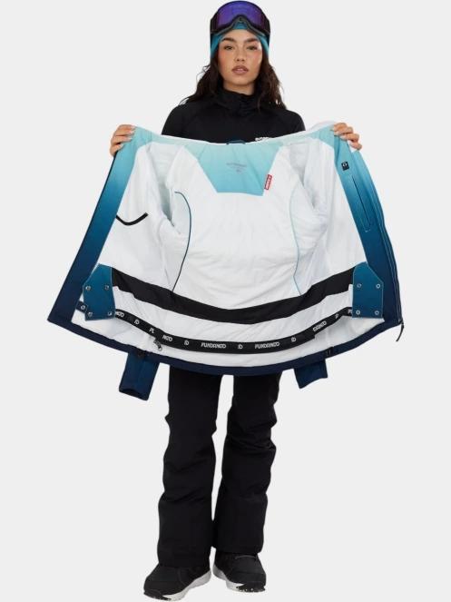 geaca de schi matlasata pt. femei Fundango Pumila Padded Jacket albastru 5