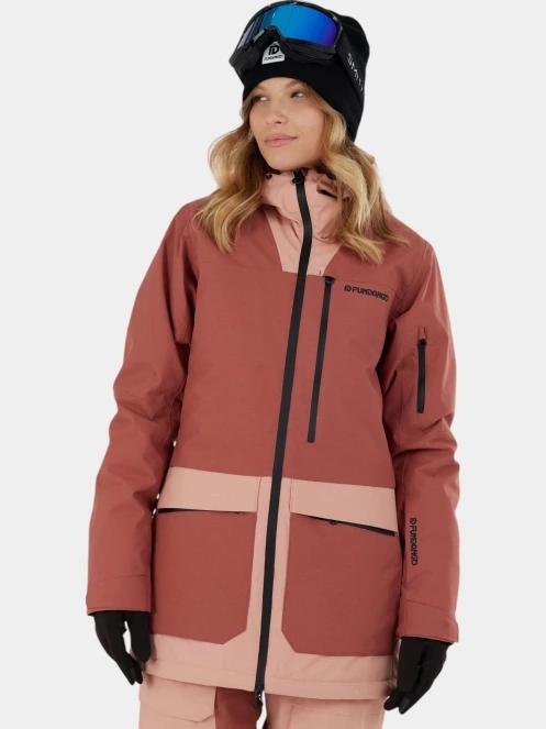 geaca de schi pt. femei Fundango Poplar ECO Jacket roz 3