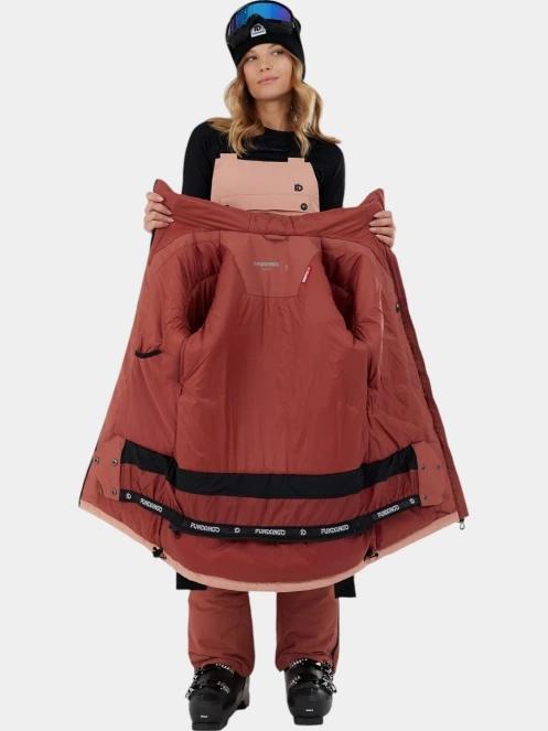 geaca de schi pt. femei Fundango Poplar ECO Jacket roz 6