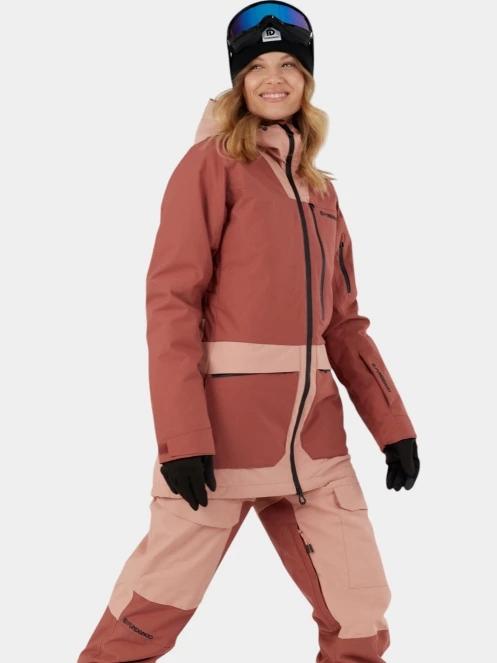 geaca de schi pt. femei Fundango Poplar ECO Jacket roz 7