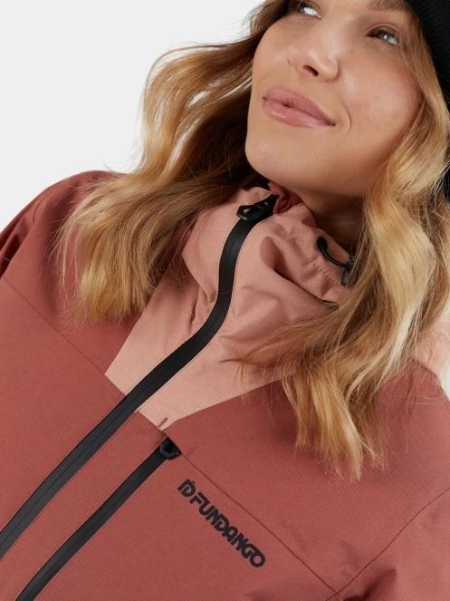 geaca de schi pt. femei Fundango Poplar ECO Jacket roz 8