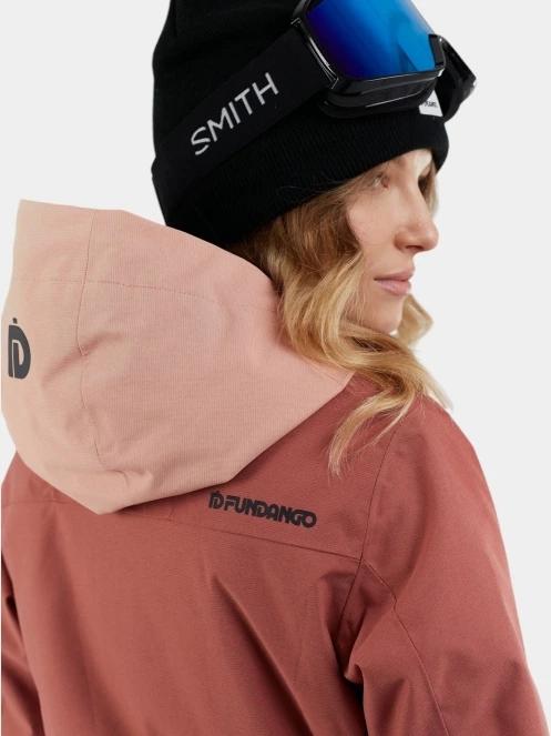 geaca de schi pt. femei Fundango Poplar ECO Jacket roz 11