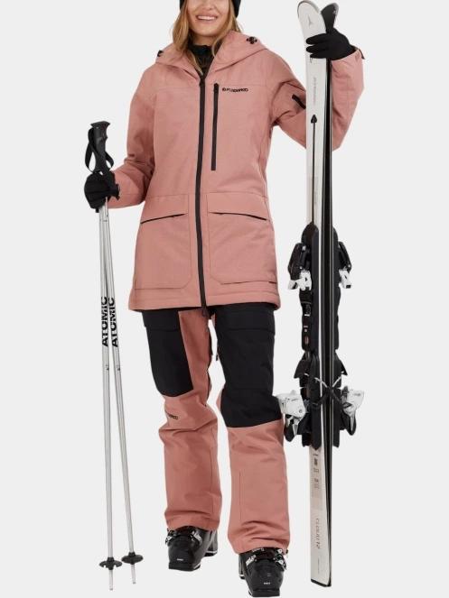 geaca de schi pt. femei Fundango Poplar ECO Jacket roz 4