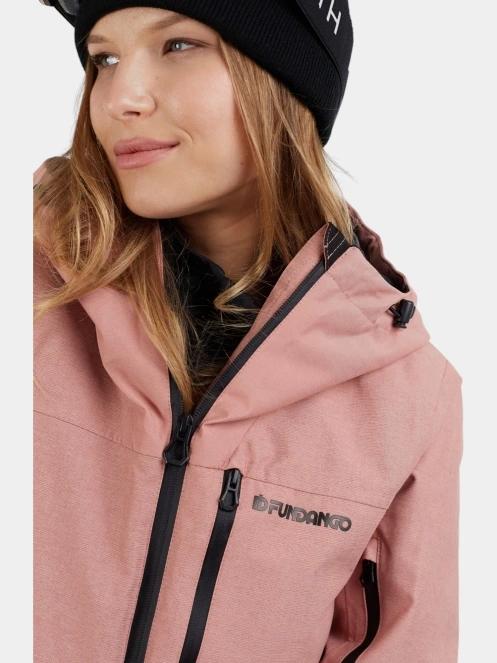 geaca de schi pt. femei Fundango Poplar ECO Jacket roz 9