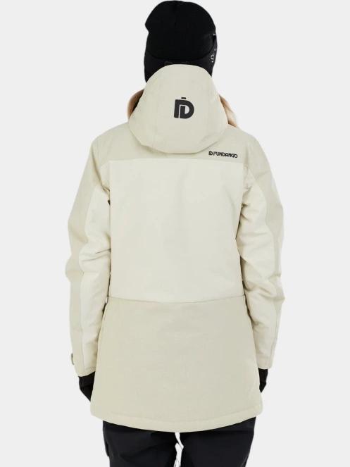 geaca de schi pt. femei Fundango Pemberton ECO Allmountain Jacket alb 4