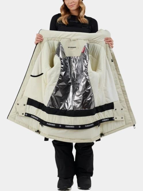geaca de schi pt. femei Fundango Pemberton ECO Allmountain Jacket alb 6