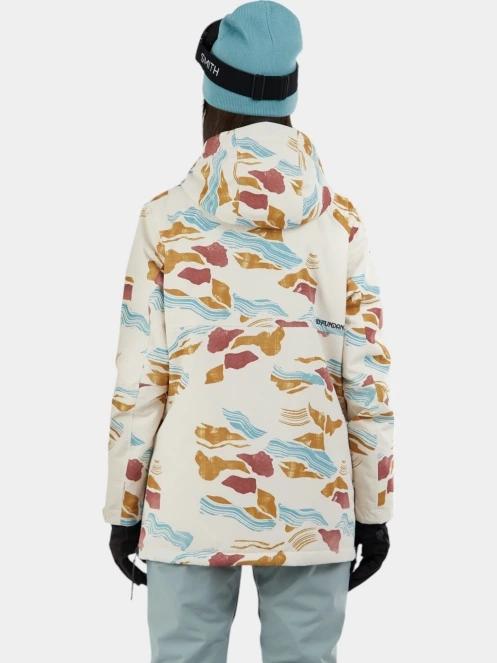 geaca de schi pt. femei Fundango Birch ECO Logo Anorak nisip 3
