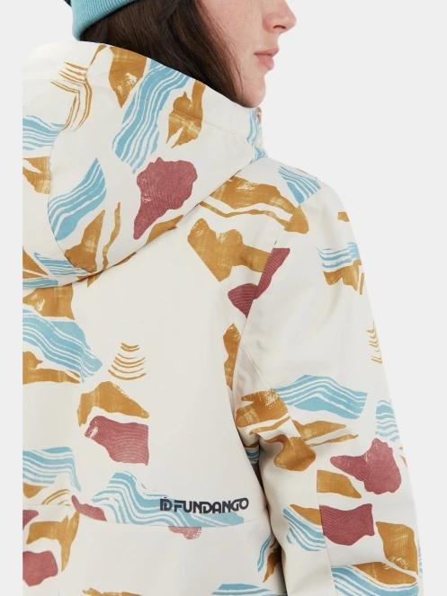 geaca de schi pt. femei Fundango Birch ECO Logo Anorak nisip 8
