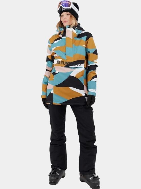 geaca de schi pt. femei Fundango Birch ECO Logo Anorak gri 4