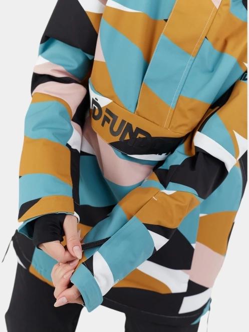 geaca de schi pt. femei Fundango Birch ECO Logo Anorak gri 7