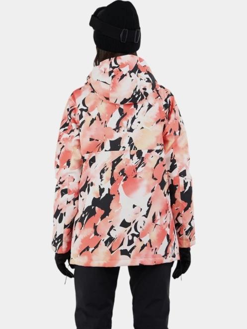 geaca de schi pt. femei Fundango Birch ECO Logo Anorak roz 3
