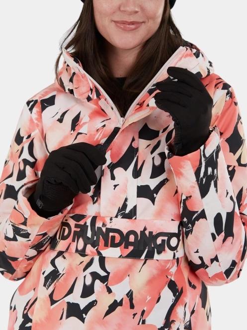 geaca de schi pt. femei Fundango Birch ECO Logo Anorak roz 6