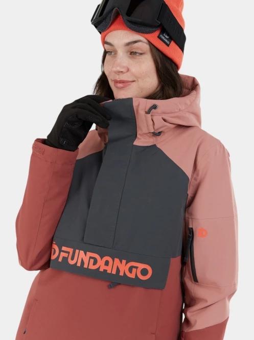 geaca de schi pt. femei Fundango Birch ECO Logo Anorak roz 6