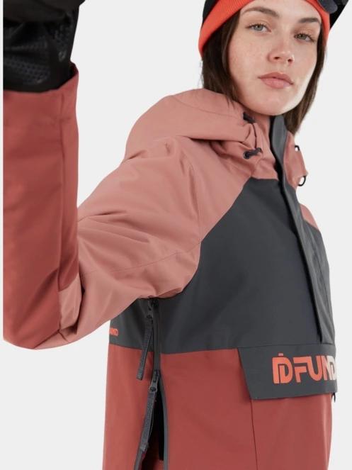 geaca de schi pt. femei Fundango Birch ECO Logo Anorak roz 7