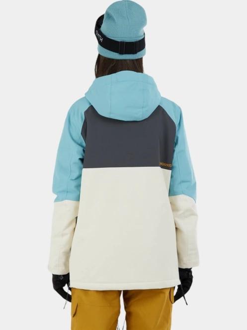 geaca de schi pt. femei Fundango Birch ECO Logo Anorak albastru deschis 3