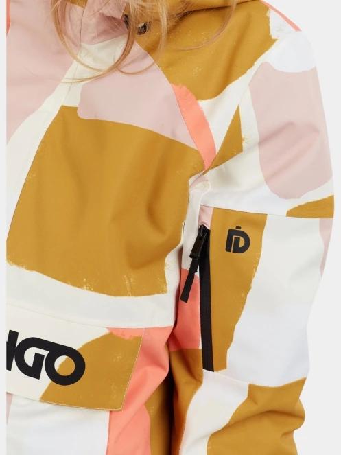 jacheta hanorac pt. femei Fundango Birch ECO Logo Anorak galben 8