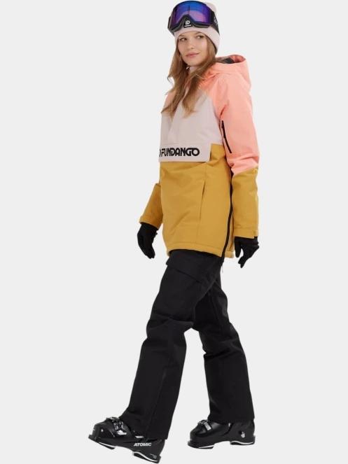 jacheta hanorac pt. femei Fundango Birch ECO Logo Anorak roz 5