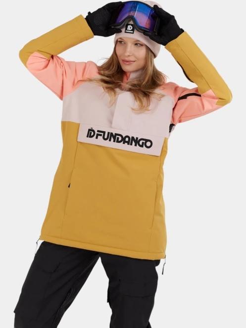 jacheta hanorac pt. femei Fundango Birch ECO Logo Anorak roz 6