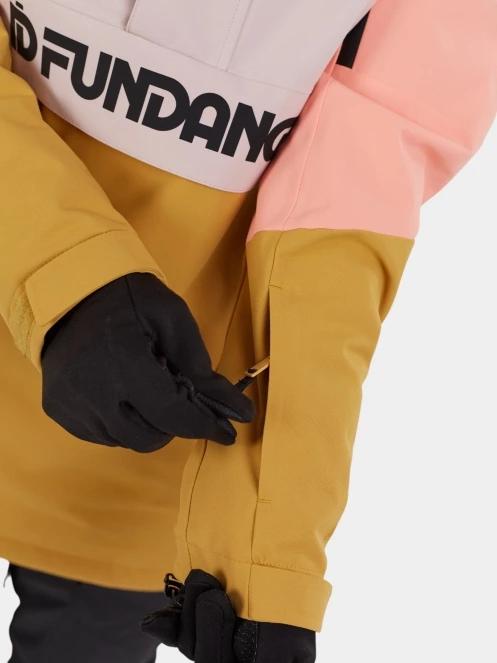 jacheta hanorac pt. femei Fundango Birch ECO Logo Anorak roz 8