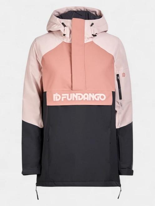 jacheta hanorac pt. femei Fundango Birch ECO Logo Anorak roz 11