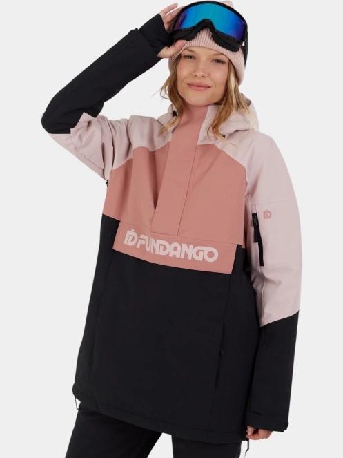 jacheta hanorac pt. femei Fundango Birch ECO Logo Anorak roz 6