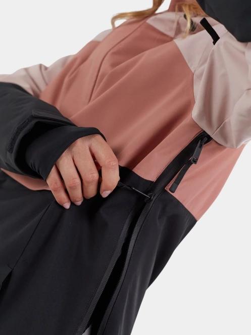 jacheta hanorac pt. femei Fundango Birch ECO Logo Anorak roz 9