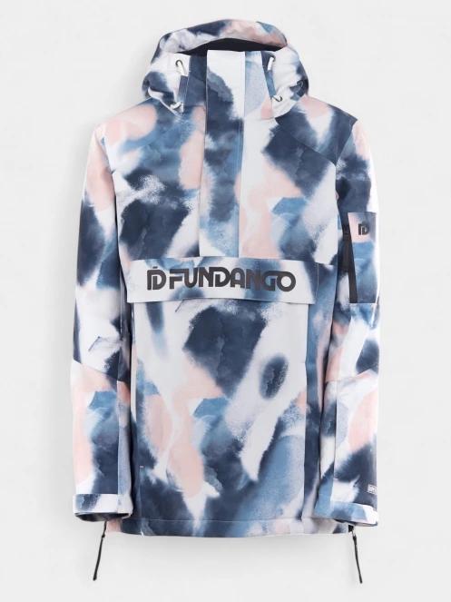 jacheta hanorac pt. femei Fundango Birch ECO Logo Anorak albastru inchis 9