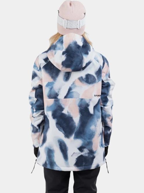 jacheta hanorac pt. femei Fundango Birch ECO Logo Anorak albastru inchis 3
