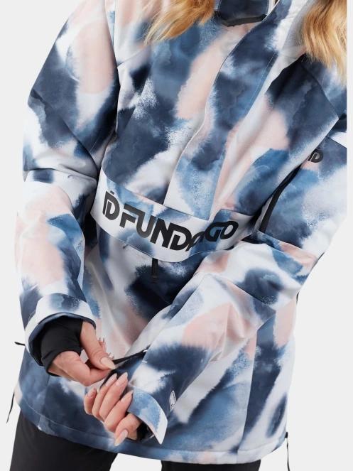jacheta hanorac pt. femei Fundango Birch ECO Logo Anorak albastru inchis 7
