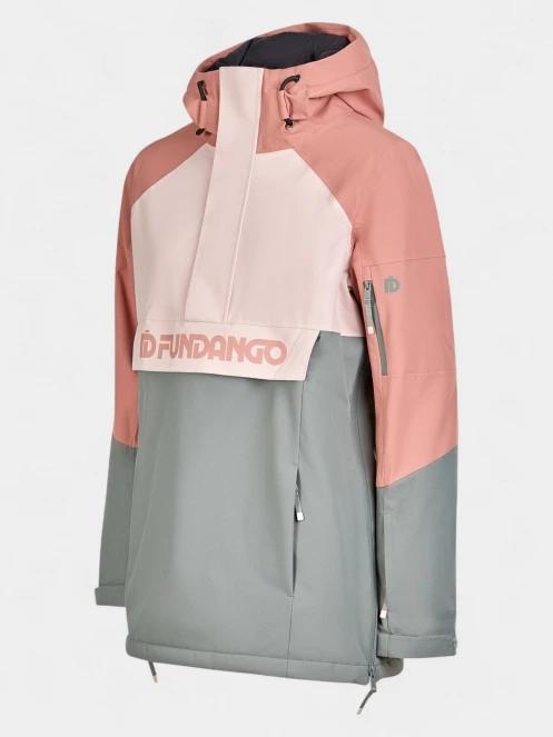 jacheta hanorac pt. femei Fundango Birch ECO Logo Anorak verde 11