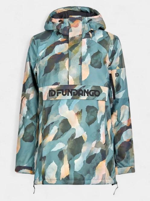 jacheta hanorac pt. femei Fundango Birch ECO Logo Anorak verde 9