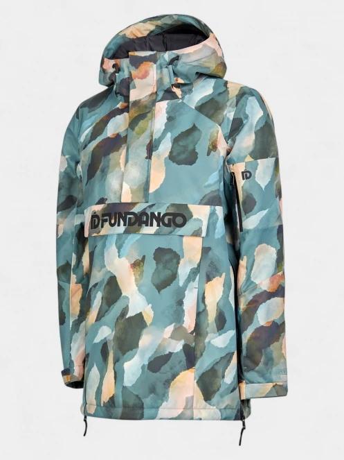 jacheta hanorac pt. femei Fundango Birch ECO Logo Anorak verde 10
