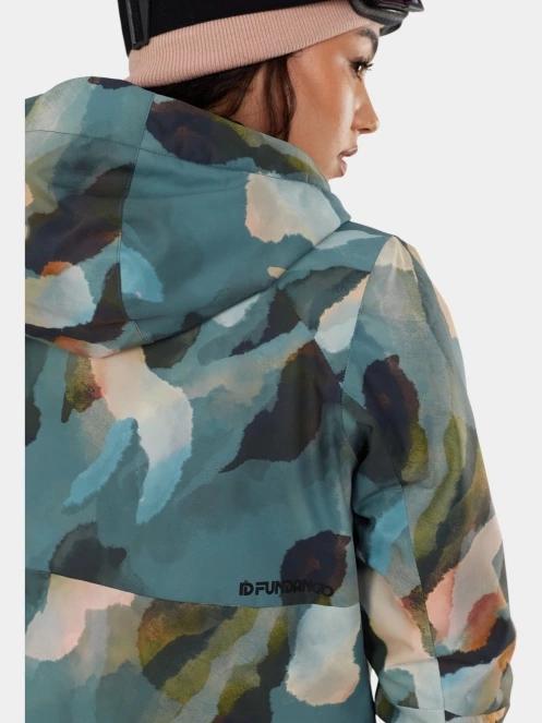 jacheta hanorac pt. femei Fundango Birch ECO Logo Anorak verde 6