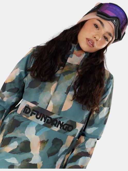 jacheta hanorac pt. femei Fundango Birch ECO Logo Anorak verde 7