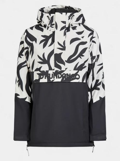 jacheta hanorac pt. femei Fundango Birch ECO Logo Anorak negru 11