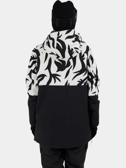 jacheta hanorac pt. femei Fundango Birch ECO Logo Anorak negru 3