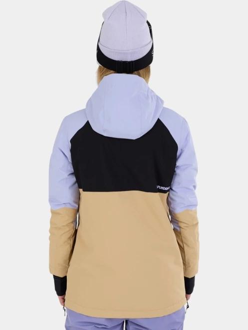 jacheta hanorac pt. femei Fundango Birch ECO Logo Anorak nisip 3