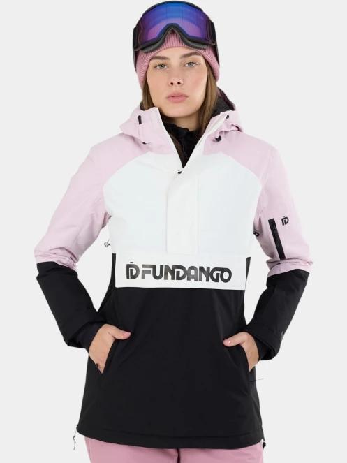 jacheta hanorac pt. femei Fundango Birch ECO Logo Anorak violet 2