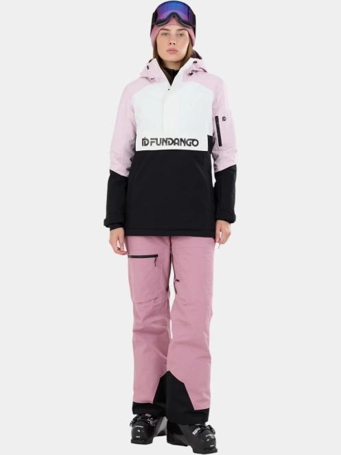 jacheta hanorac pt. femei Fundango Birch ECO Logo Anorak violet 4