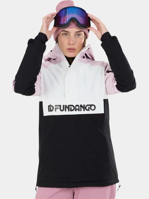 jacheta hanorac pt. femei Fundango Birch ECO Logo Anorak violet 6