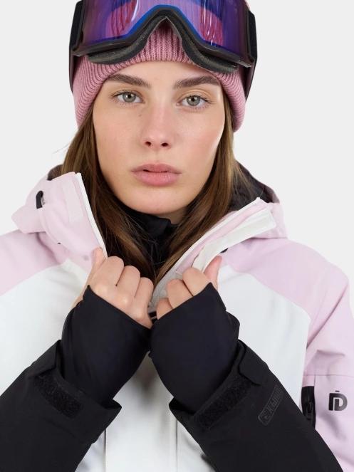 jacheta hanorac pt. femei Fundango Birch ECO Logo Anorak violet 9