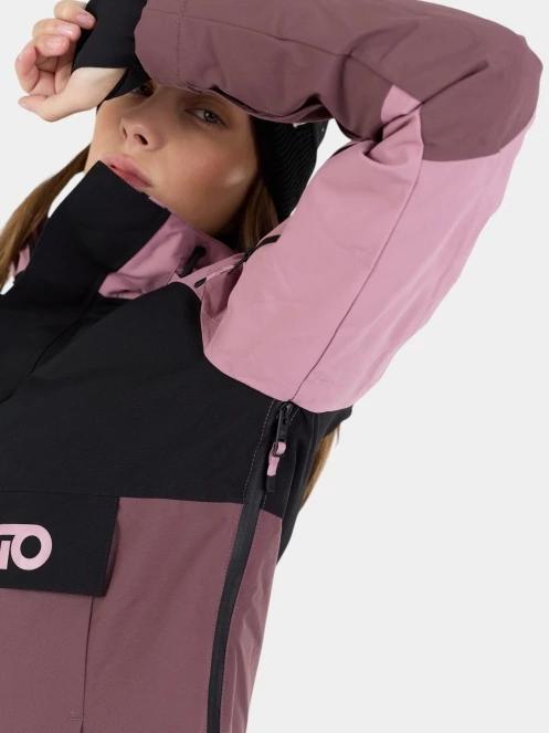 jacheta hanorac pt. femei Fundango Birch ECO Logo Anorak roz 11