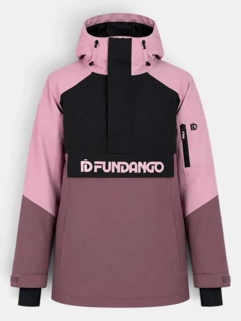 jacheta hanorac pt. femei Fundango Birch ECO Logo Anorak roz 12