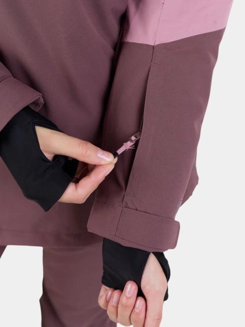 jacheta hanorac pt. femei Fundango Birch ECO Logo Anorak roz 10