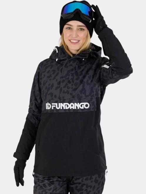 jacheta hanorac pt. femei Fundango Birch ECO Logo Anorak gri 5