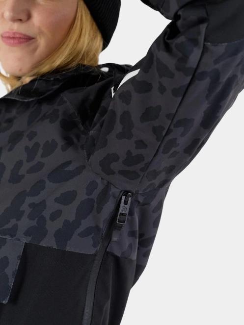 jacheta hanorac pt. femei Fundango Birch ECO Logo Anorak gri 6