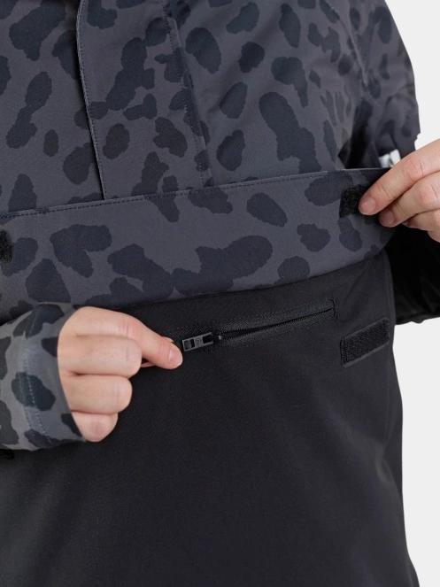jacheta hanorac pt. femei Fundango Birch ECO Logo Anorak gri 8