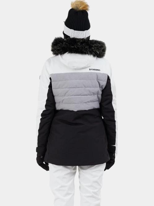 geaca de schi pt. femei Fundango Salina Padded Jacket alb 4
